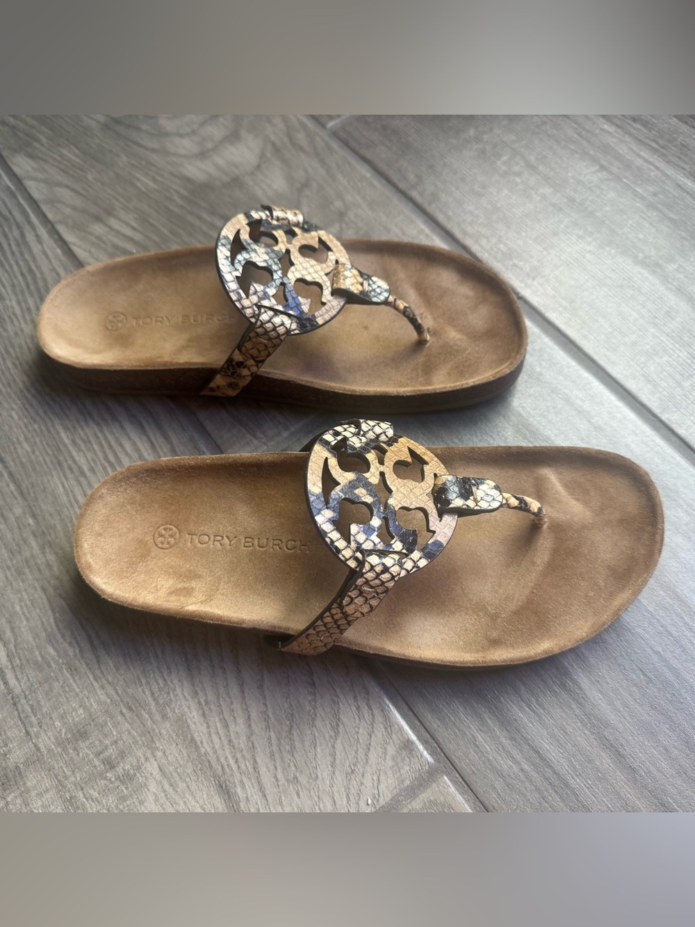Tory Burch Miller Cloud Pale Desert Roccia/Natural